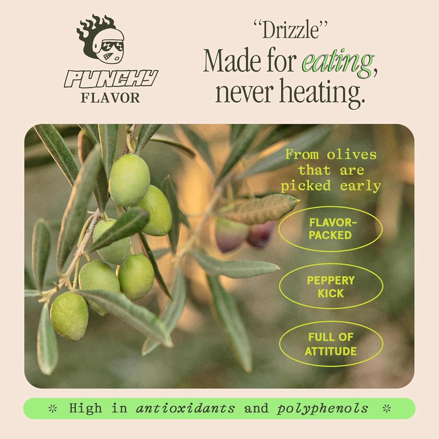 Graza Extra Virgin Olive Oil Variety Pack, Sizzle & Drizzle - High Polyphenol Peak Harvest EVOO Cooking & Finishing Oil in a Squeeze Bottle - Single Farm Olives from Spain2