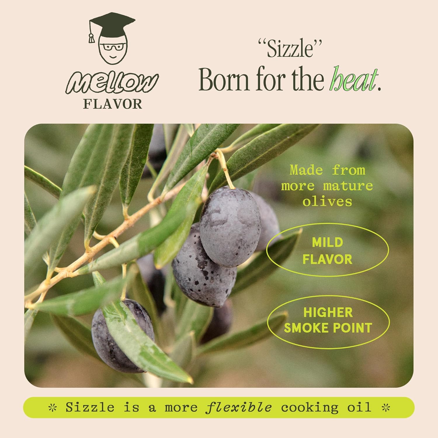 Graza Extra Virgin Olive Oil Variety Pack, Sizzle & Drizzle - High Polyphenol Peak Harvest EVOO Cooking & Finishing Oil in a Squeeze Bottle - Single Farm Olives from Spain5