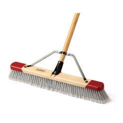 HARPER 2224P1 24 in. Easy to Assemble Indoor Push Broom