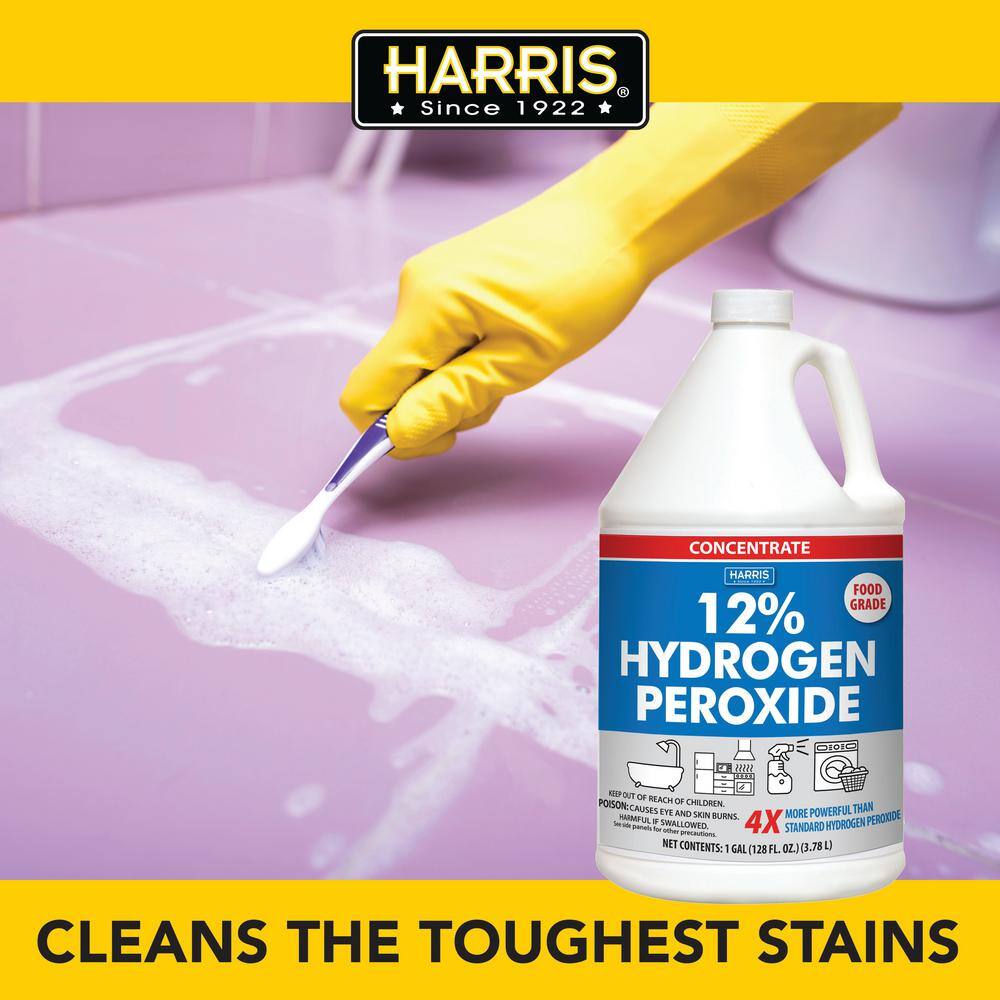 Harris 128 oz. 12% Hydrogen Peroxide All Purpose Cleaner (2-Pack)3