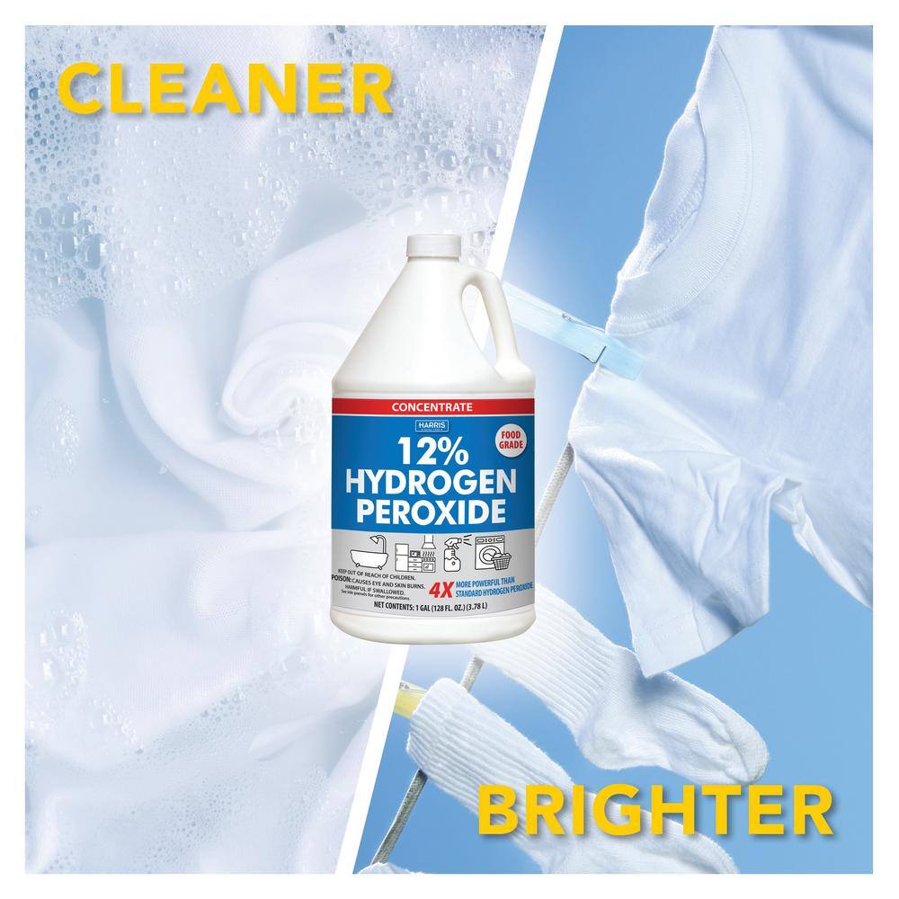 Harris 128 oz. 12% Hydrogen Peroxide All Purpose Cleaner (2-Pack)4