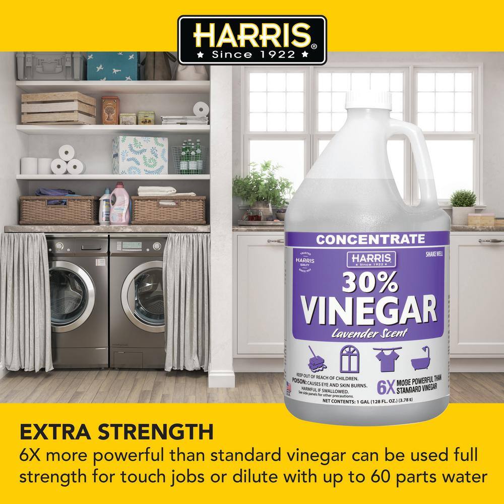 Harris 128 oz. 30% Vinegar All Purpose Cleaner Lavender (2-Pack)6