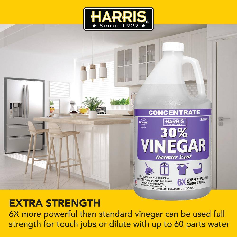 Harris 128 oz. 30% Vinegar All Purpose Cleaner Lavender (2-Pack)7