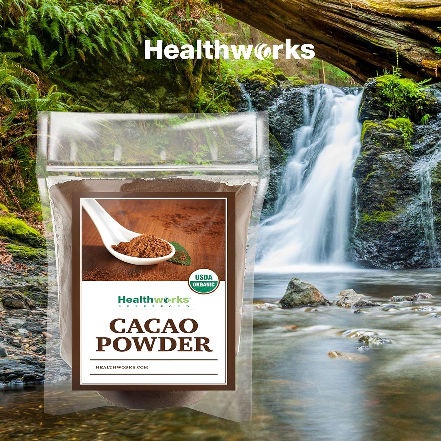 Healthworks Superfoods Organic Cacao Powder - 48 Oz 3 Lbs - Cocoa Chocolate Substitute - Rich Choclate Flavour - Sugar-Free, Keto, Vegan & Non-GMO - Peruvian Bean Nut Origin - Antioxidant Superfood0