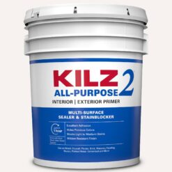 KILZ 20000 2 ALL PURPOSE 5 gal. White Interior/Exterior Multi-Surface Primer, Sealer, and Stain Blocker