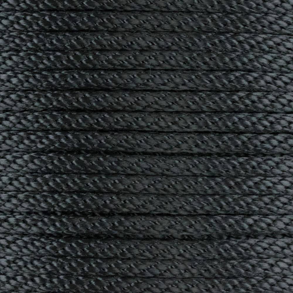 KingCord 302651TV 5 8 in. x 200 ft. Polypropylene Multi-Filament Solid Braid Derby Rope, Black2