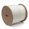 KingCord 644951TV 3/8 in. x 400 ft. Nylon Twisted Rope, White