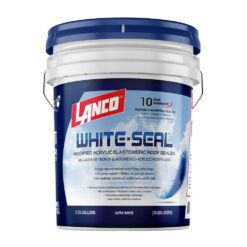 Lanco RC865-2 White-Seal 5 Gal. Acrylic Elastomeric White Reflective Roof Sealer