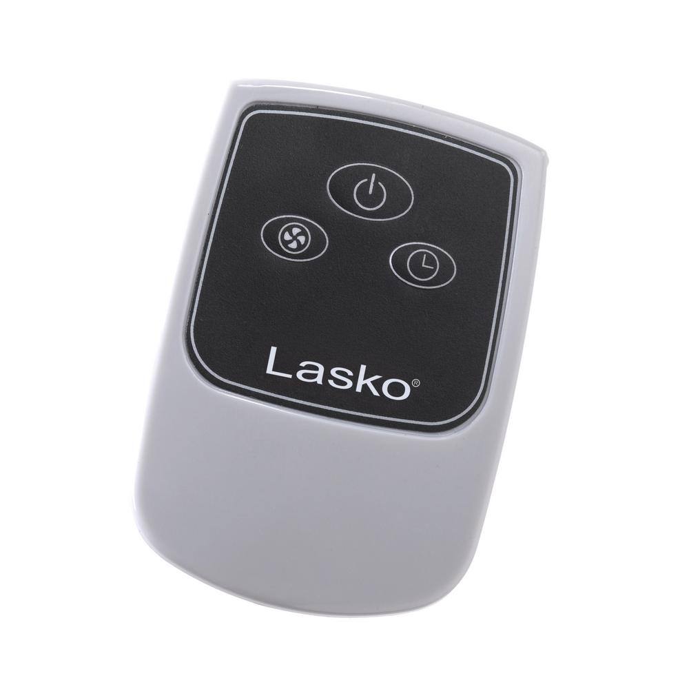 Lasko 1850 Elegance and Performance Adjustable-Height 18 in. 3 Speed White Oscillating Pedestal Fan with Timer and Remote Control4