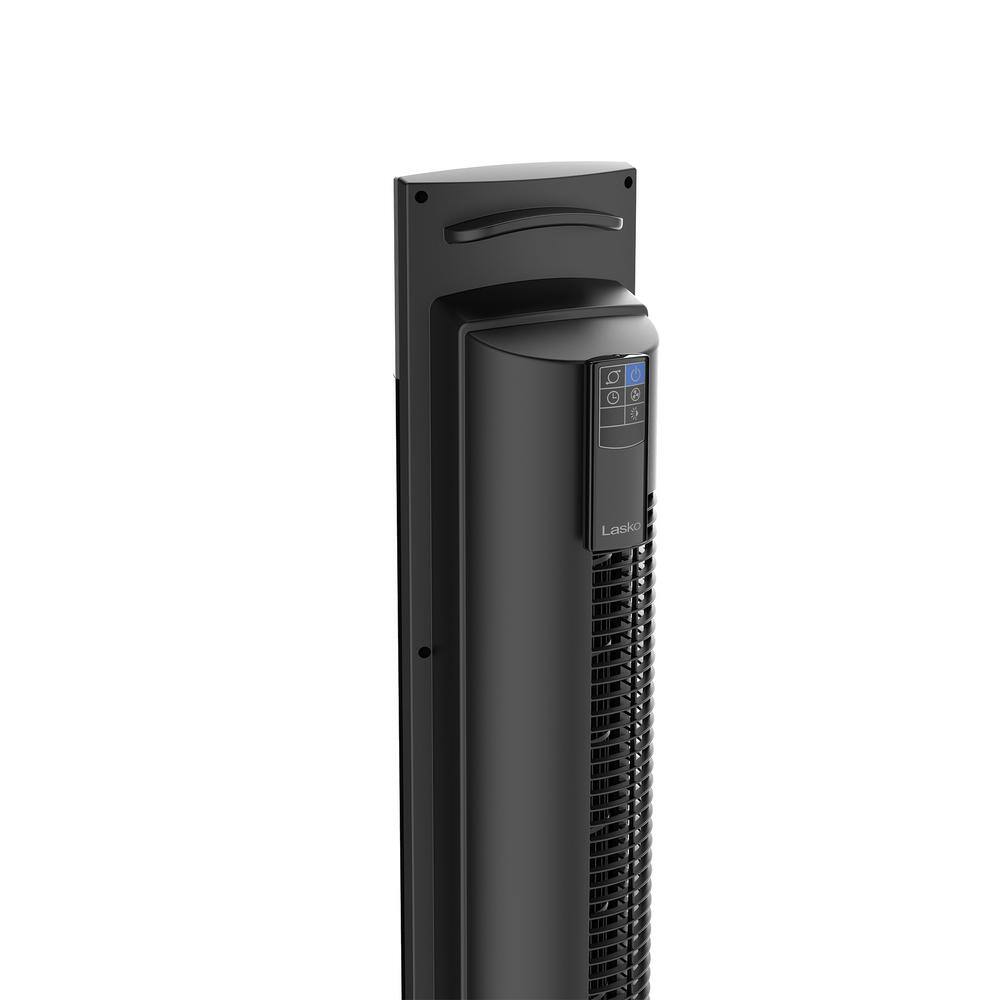 Lasko T48335 48 in. 4 Speeds Xtra Air Tower Fan in Black with Carry Handle, Oscillating, Remote Control, Nighttime Setting, Timer7
