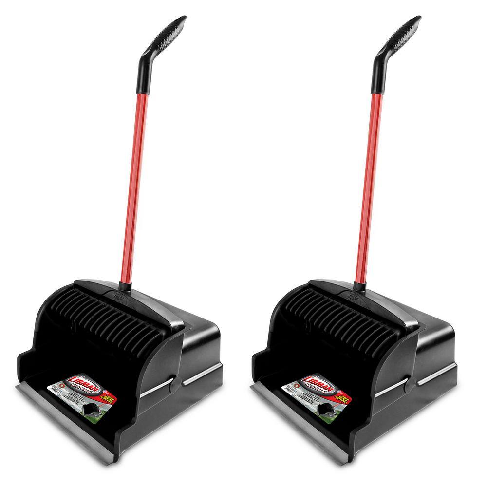 Libman 1711 16 in. High Power Large Scoop Upright Dustpan with Steel Handle (2-Pack) Libman 1711 16 in. High Power Large Scoop Upright Dustpan with Steel Handle (2-Pack)