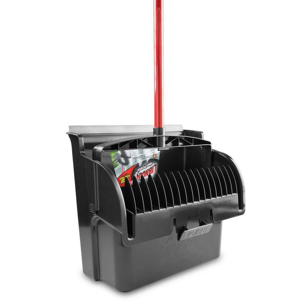 Libman 1711 16 in. High Power Large Scoop Upright Dustpan with Steel Handle (2-Pack)7