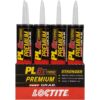 Loctite 1417170 PL Premium Fast Grab 10 oz. Polyurethane Construction Adhesive Grey Cartridge (12 pack)