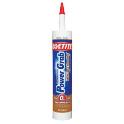 Loctite 2023759 Power Grab Express 9 fl. oz. White Molding and Paneling Construction Adhesive (12-Pack)