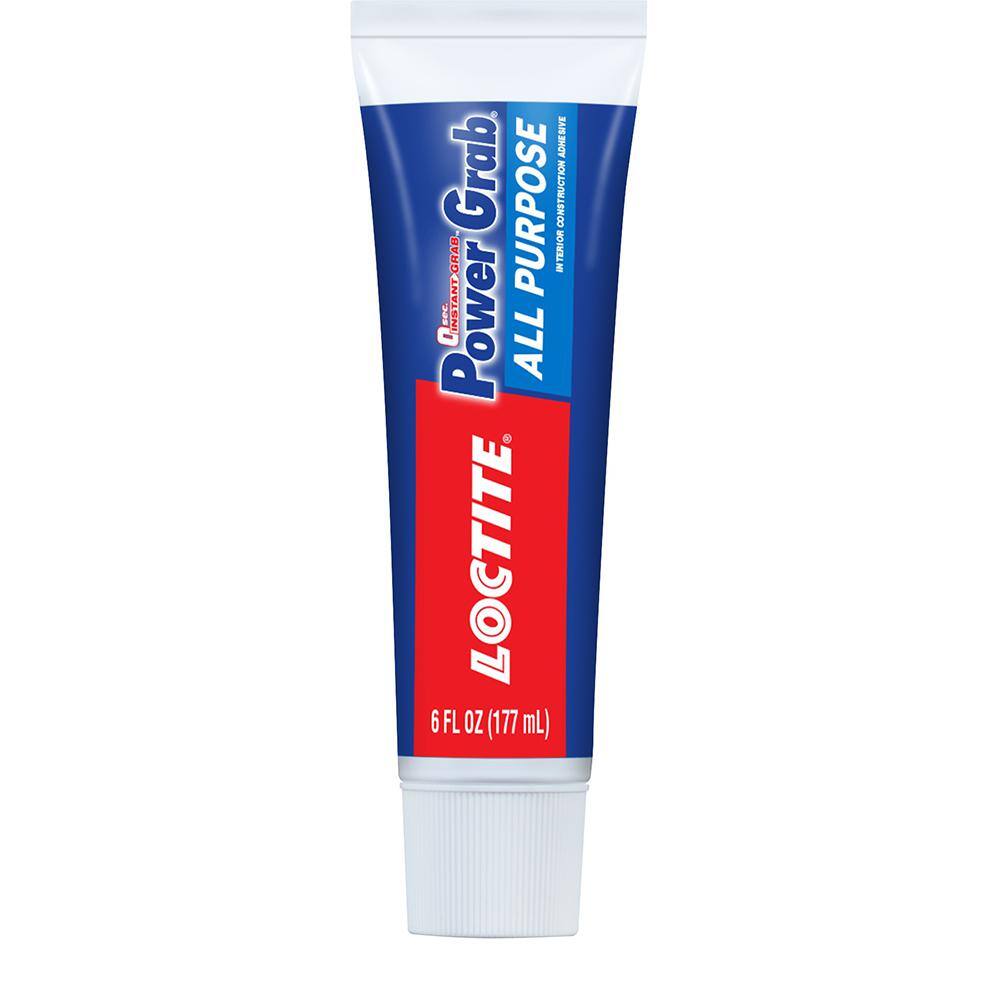 Loctite 2029846 Power Grab All Purpose Instant Grab 6 oz. Latex Construction Adhesive White Tube (12-Pack) Loctite 2029846 Power Grab All Purpose Instant Grab 6 oz. Latex Construction Adhesive White Tube (12-Pack)