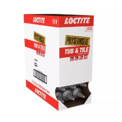 Loctite 2138420 Polyseamseal Tub and Tile 5.5 oz. White Latex Caulk Sealant (12-pack)