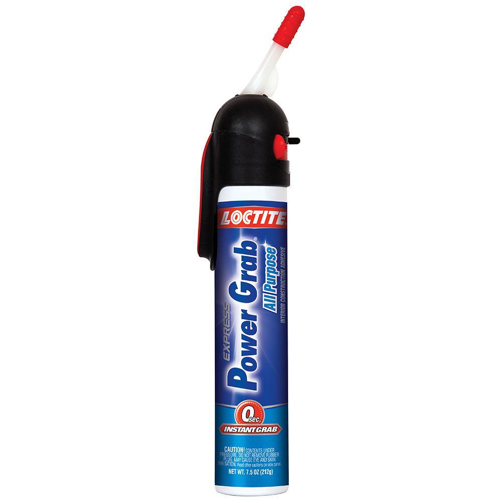 Loctite Power Grab All Purpose Instant Grab 7.5 Oz. Latex Construction Adhesive White Pressure Pack (9 pack) Loctite Power Grab All Purpose Instant Grab 7.5 Oz. Latex Construction Adhesive White Pressure Pack (9 pack)