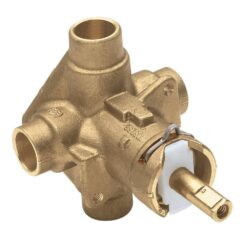 MOEN 2520 Brass Rough-In Posi-Temp Pressure-Balancing Cycling Tub and Shower Valve - 1/2 in. CC Connection