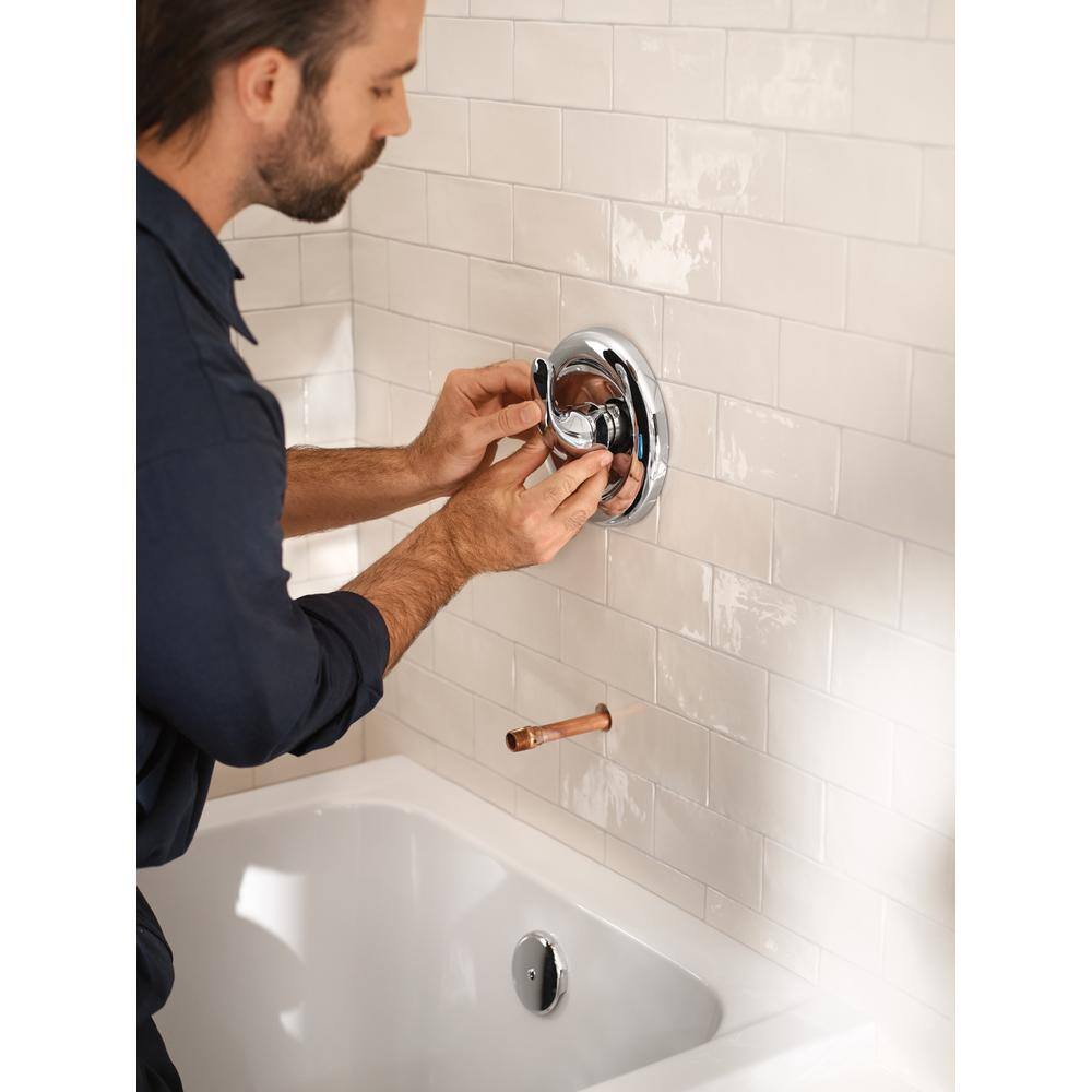 MOEN 2520 Brass Rough-In Posi-Temp Pressure-Balancing Cycling Tub and Shower Valve - 1 2 in. CC Connection5