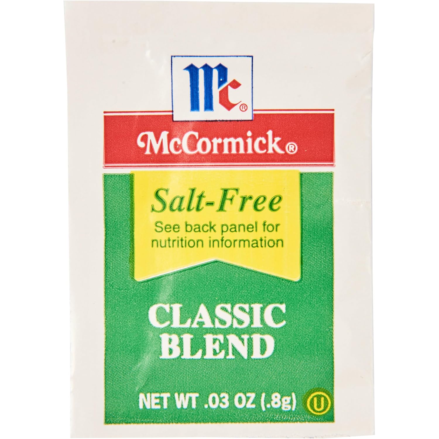 McCormick Salt Free Classic Blend Packets, 300 count - One Box of 300 Salt-Free Seasoning Blend Individual Packets, Perfect for Reduced Sodium Diets, Best on Roasted Vegetables, Potatoes and More1