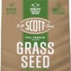 O.M. Scott and Sons Tall Fescue Blend Grass Seed, Fertilizer and Soil Improver, Naturally Crowds Out Weeds, Covers Up to 2,000 sq. ft., 8 lbs.