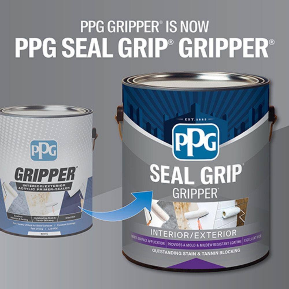 PPG 17-921XI-05 SEAL GRIP Gripper 5 gal. White Interior Exterior Acrylic Primer Sealer1