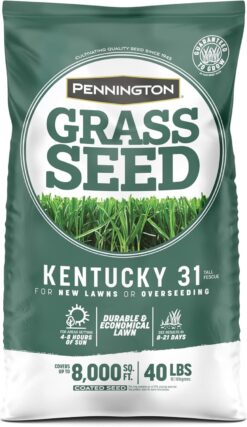 Pennington Kentucky 31 Tall Fescue Penkoted Grass Seed 40 lbs