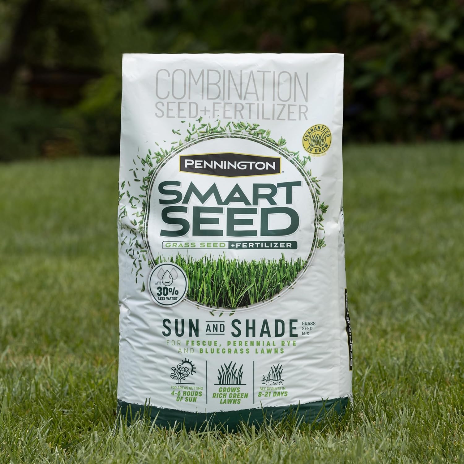 Pennington Smart Seed Sun and Shade Grass Mix 20 lb, Black Label13