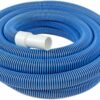 Poolmaster 33440 Heavy Duty In-Ground Pool Vacuum Hose With Swivel Cuff, Made in the USA, 1-1/2-Inch by 40-Feet