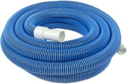 Poolmaster 33445 Heavy Duty In-Ground Pool Vacuum Hose With Swivel Cuff, Made in the USA, 1-1/2-Inch by 45-Feet