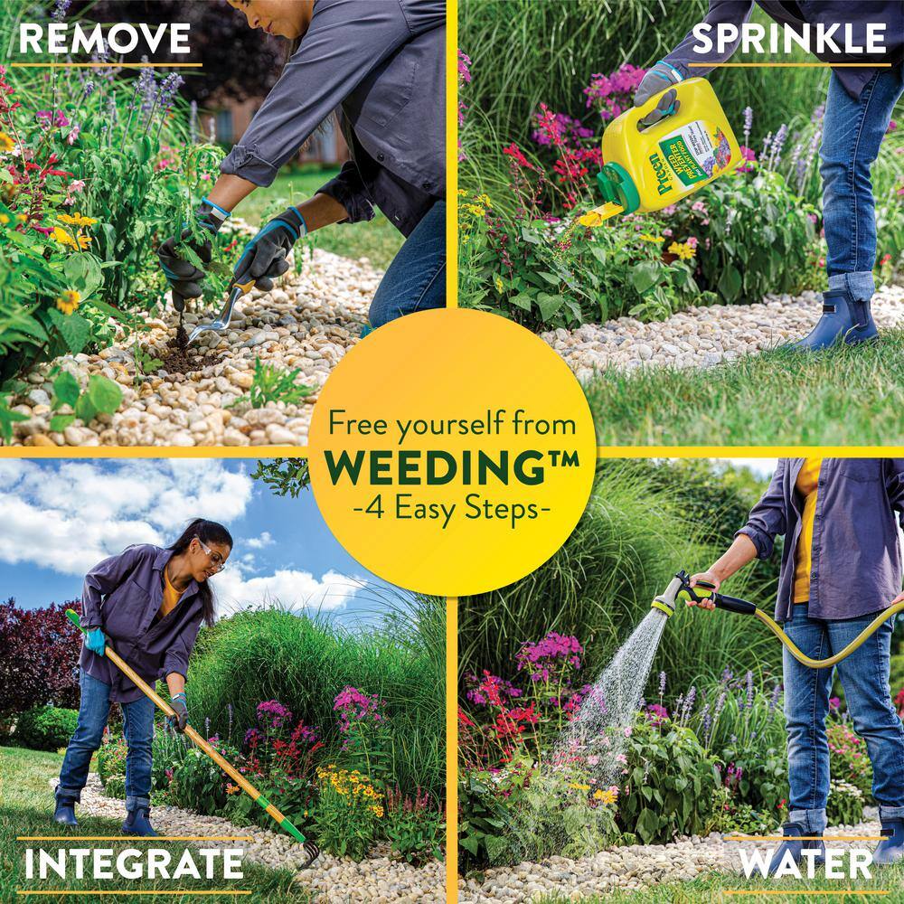 Preen 21-64012 16 lbs. Granular Ready-to-Use Garden Weed Preventer Plus Plant Food76