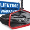 ProTuff 19" Fine Pool Net – Comes Cleans 3X Faster Than Vacuums – Wide Pool Skimmer with Deep Bag for Easy Maintenance – Skimmer Net for Leaves, Bugs & Other Debris