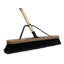 Quickie Job Site 24 in. Smooth Surface Push Broom (2-Pack)