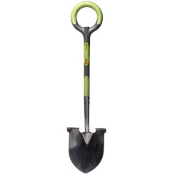 Radius Garden 202-21 41 in., 8.5 in. Handle Original Green PRO Stainless Steel Garden Shovel