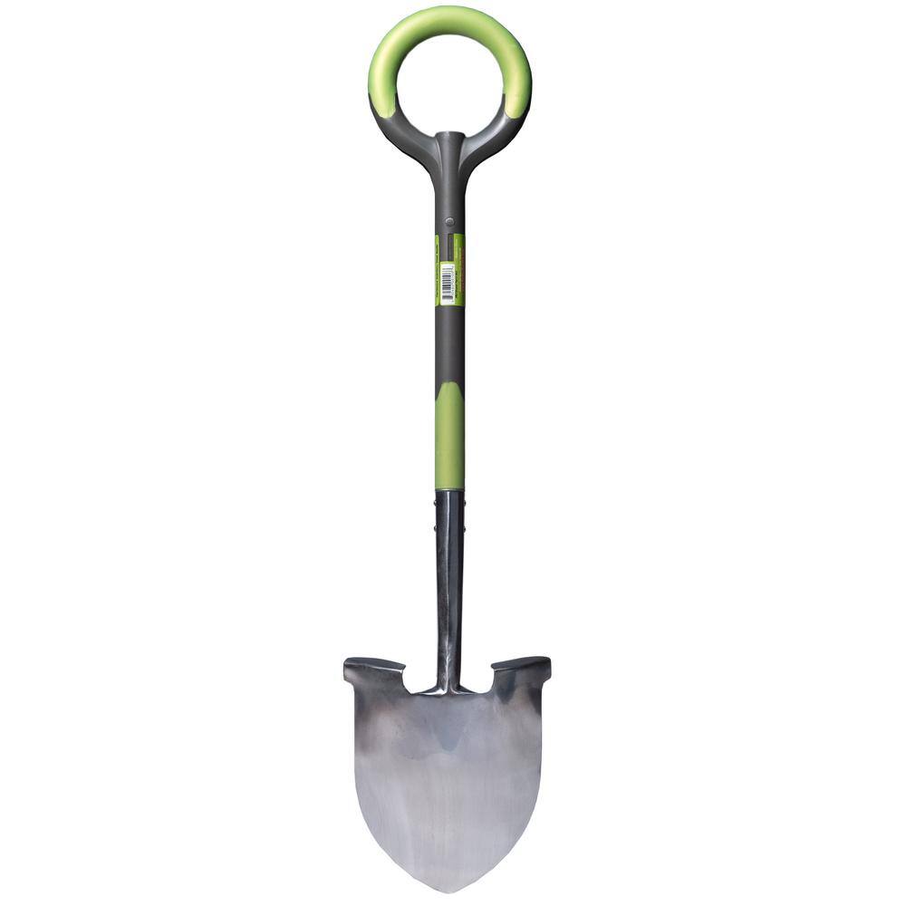 Radius Garden 202-21 41 in., 8.5 in. Handle Original Green PRO Stainless Steel Garden Shovel2