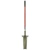 Radius Garden 22911-21 41 in. Fiberglass Handle 58 in. Root Slayer Carbon Steel XL Drain Spade Shovel