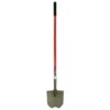 Radius Garden 23011-21 47.5 in. Fiberglass Handle 57 in. Root Slayer Carbon Steel XL Caprock Shovel