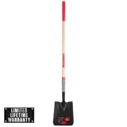 Razor-Back 2593700 48 in. Wood Handle Square Point Shovel