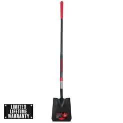 Razor-Back 2594500 48.75 in. Fiberglass Handle Square Point Shovel