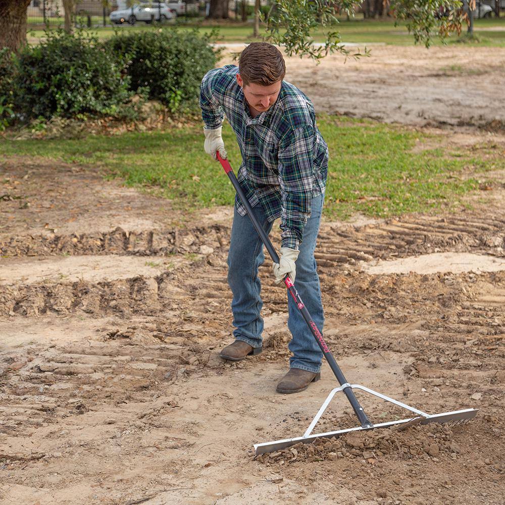 Razor-Back 2916500 36 in. Aluminum Landscape Rake0