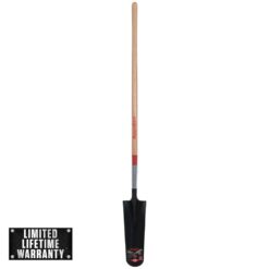 Razor-Back 47117 16 in. Wood Handle Drain Spade
