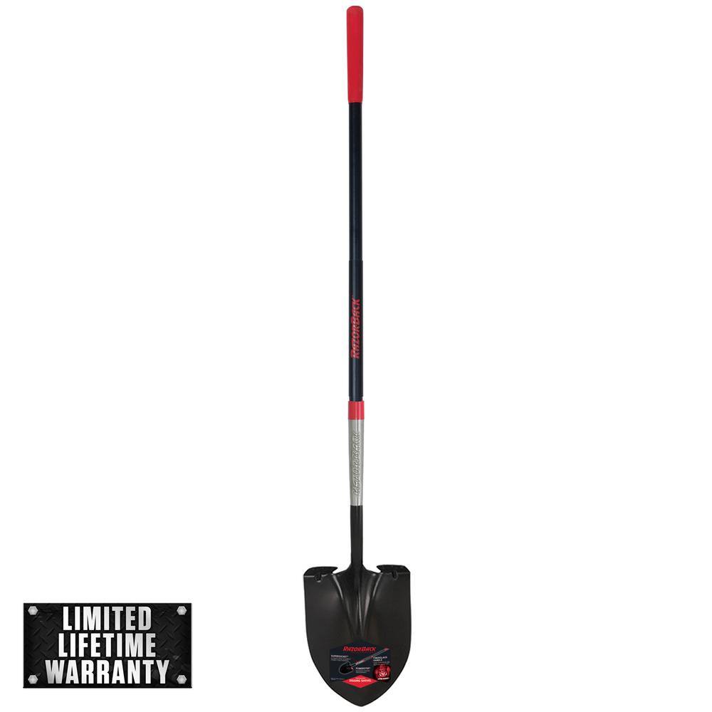 Razor-Back 49 in. Fiberglass Handle Super Socket Digging Shovel Razor-Back 49 in. Fiberglass Handle Super Socket Digging Shovel