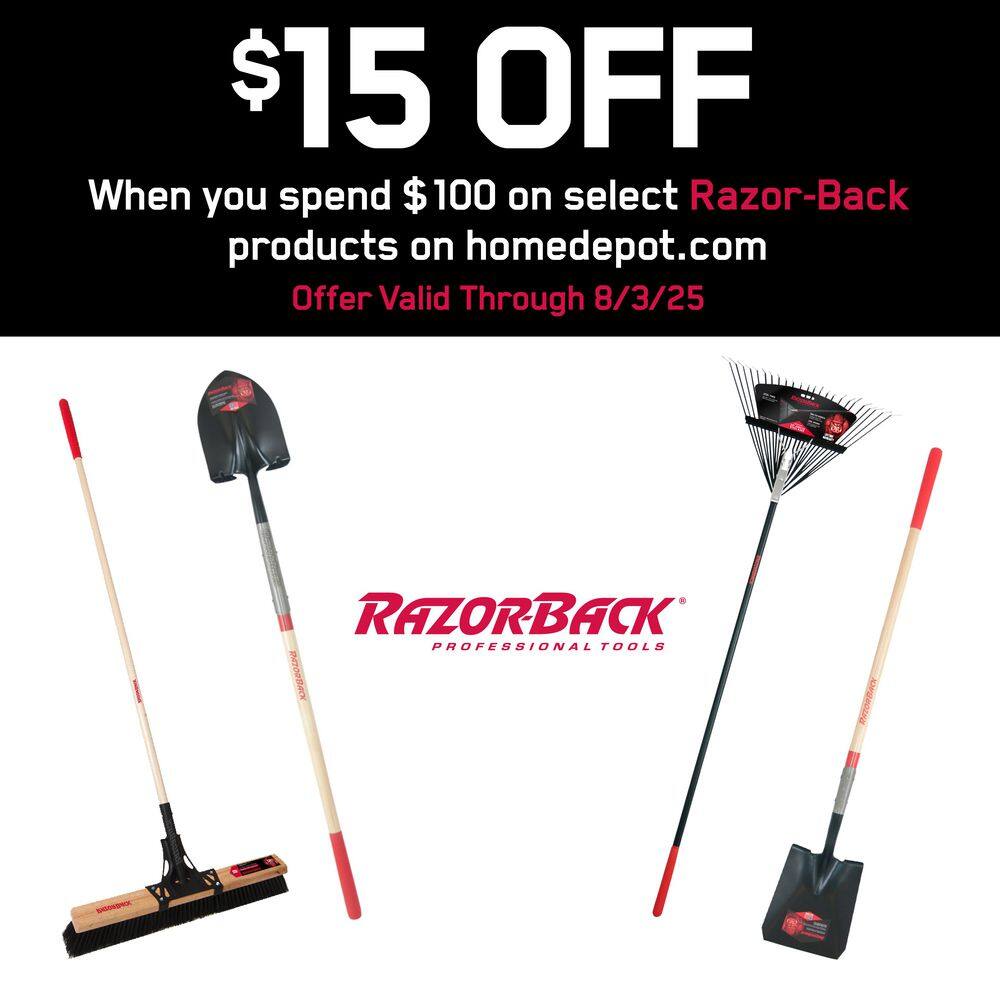 Razor-Back 49 in. Fiberglass Handle Super Socket Digging Shovel1