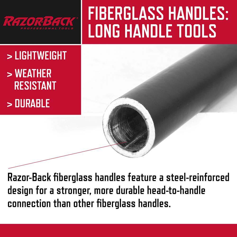 Razor-Back 49 in. Fiberglass Handle Super Socket Digging Shovel5