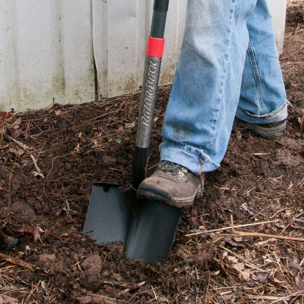 Razor-Back 49 in. Fiberglass Handle Super Socket Digging Shovel9