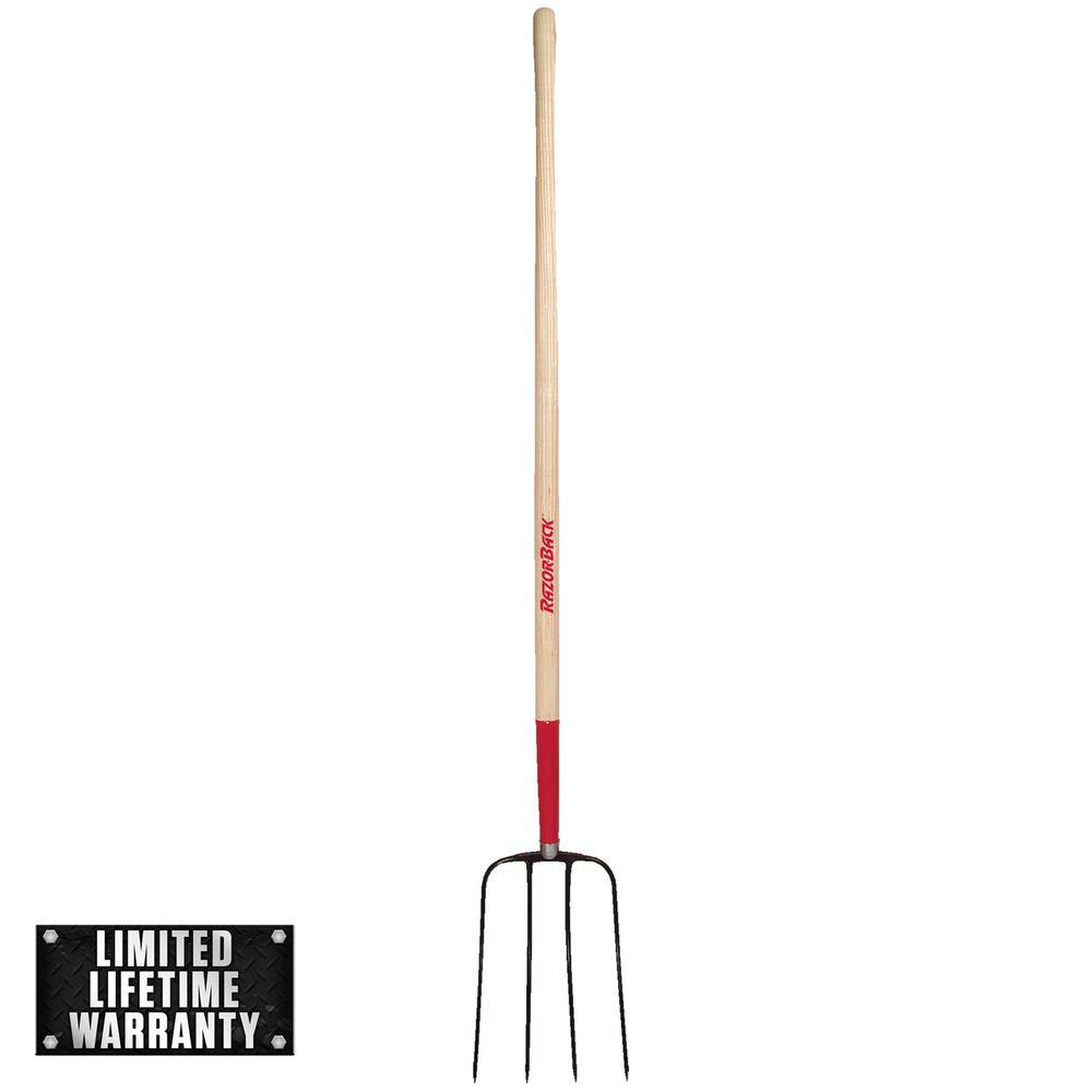 Razor-Back 74102 4-Oval Tine Manure Fork1