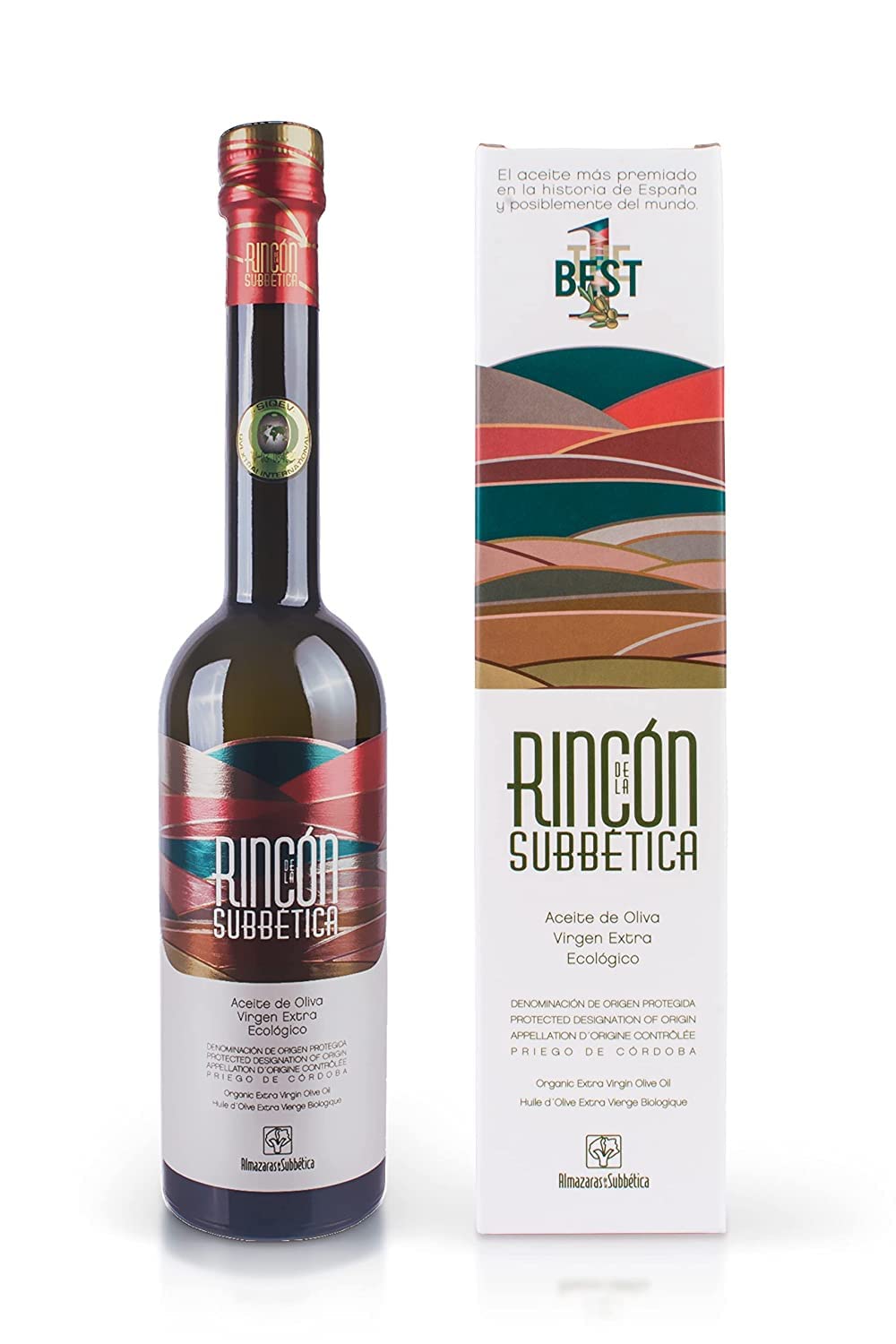 Rincon De La Subbetica- Award Winning, Organic Cold Pressed EVOO Extra Virgin Olive Oil, 16.9-Ounce Glass Bottle Rincon De La Subbetica- Award Winning, Organic Cold Pressed EVOO Extra Virgin Olive Oil, 16.9-Ounce Glass Bottle