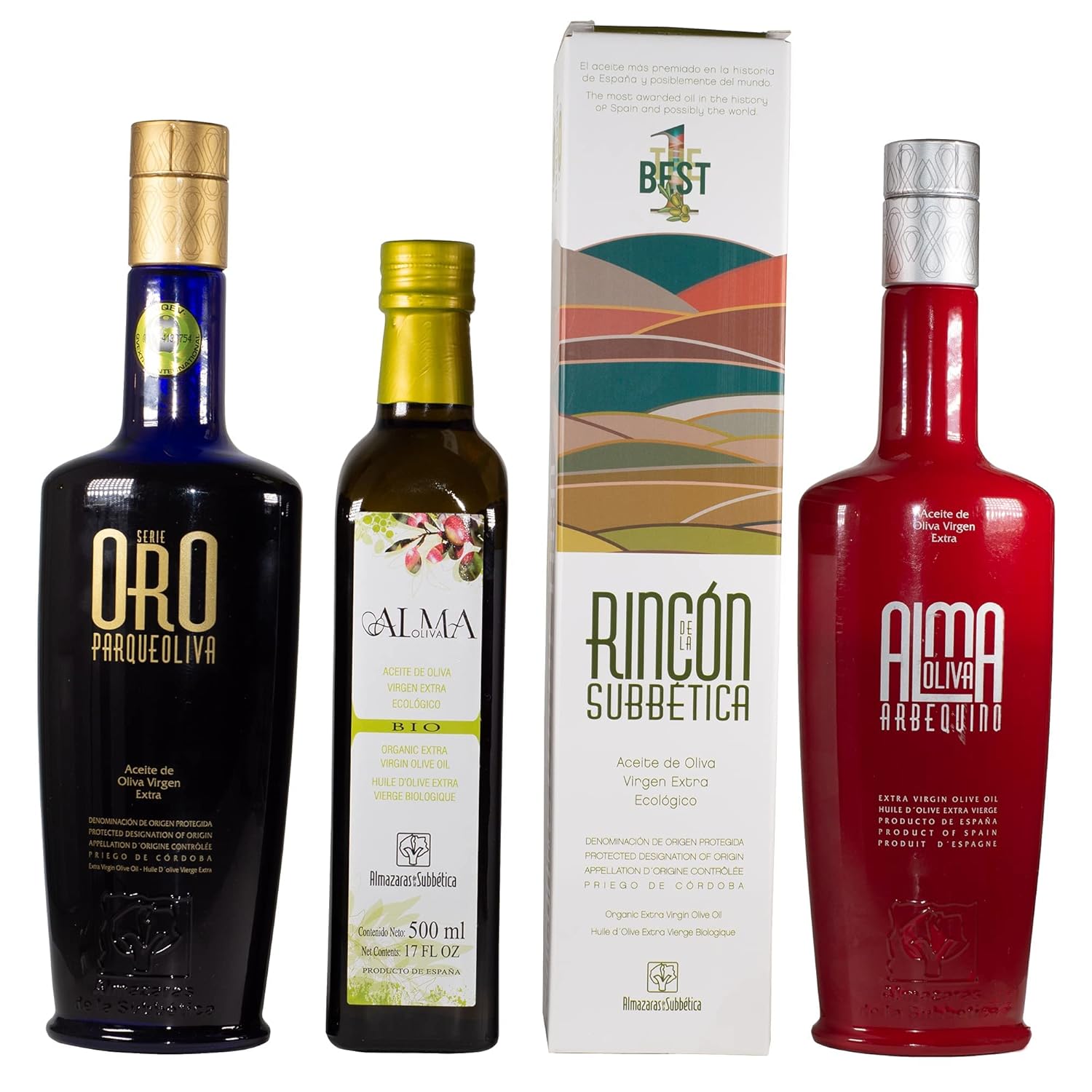 Rincon De La Subbetica- Award Winning, Organic Cold Pressed EVOO Extra Virgin Olive Oil, 16.9-Ounce Glass Bottle6