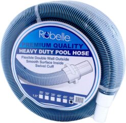 Robelle Premium 770H Swimming Pool Vacuum Hose, 50' x 1-1/2