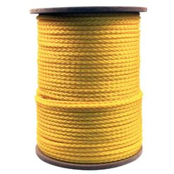 Rope King HBP-381000Y 3/8 in. x 1000 ft. Hollow Braided Rope Yellow